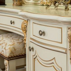 Спальный гарнитур Мона Лиза (крем) 1600 в Карталах - kartaly.mebel24.online | фото 13