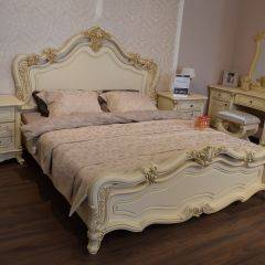 Спальный гарнитур Мона Лиза (крем) 1600 в Карталах - kartaly.mebel24.online | фото 3