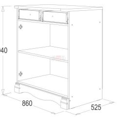 Спальный гарнитур Ольга-1Н (модульная) в Карталах - kartaly.mebel24.online | фото 14