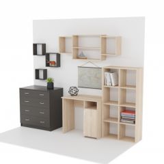 Стеллаж 8 секций (дуб сонома) в Карталах - kartaly.mebel24.online | фото 5