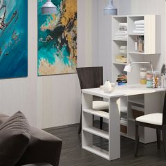 Стеллаж Элемент-2 (белый) в Карталах - kartaly.mebel24.online | фото 5