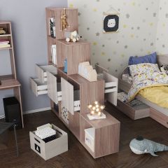 Стеллаж Горка 10 ячеек в Карталах - kartaly.mebel24.online | фото 4