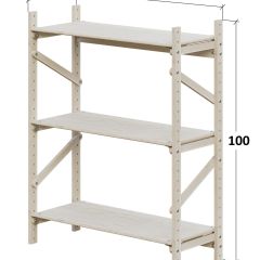 Стеллаж Конструктор Арт.С1000-1 в Карталах - kartaly.mebel24.online | фото 2