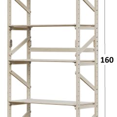 Стеллаж Конструктор Арт.С1600-1 в Карталах - kartaly.mebel24.online | фото 2