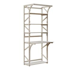 Стеллаж+стол Конструктор Арт.СRСт1-1 в Карталах - kartaly.mebel24.online | фото