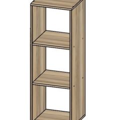 Стеллаж Ярофф №3, трехсекционный в Карталах - kartaly.mebel24.online | фото 2