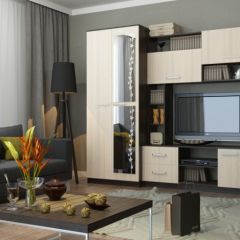 Стенка Марта 11 (Венге/Беленый дуб) в Карталах - kartaly.mebel24.online | фото 2
