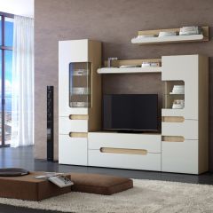 Стенка Палермо (модульная) Эко в Карталах - kartaly.mebel24.online | фото