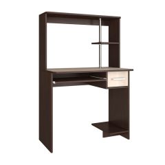 Стол компьютерный Дебют с пеналом (венге/лоредо) в Карталах - kartaly.mebel24.online | фото 2