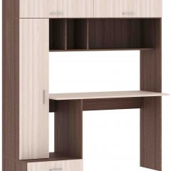 Стол компьютерный ПКС-1 (ясень шимо темный/светлый) в Карталах - kartaly.mebel24.online | фото