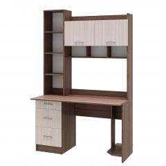 Стол компьютерный ПКС-5 Шимо темный/Шимо светлый в Карталах - kartaly.mebel24.online | фото 2
