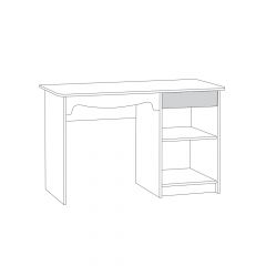 Стол письменный 12.24 Флоренция в Карталах - kartaly.mebel24.online | фото 3