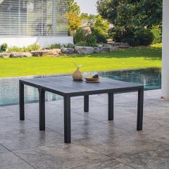 Стол раскладной Джули (Julie Double table 2 configurations) Графит в Карталах - kartaly.mebel24.online | фото 2