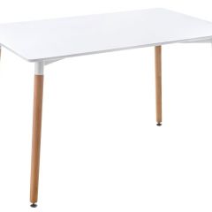 Стол деревянный Table 110 white / wood в Карталах - kartaly.mebel24.online | фото