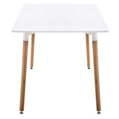 Стол деревянный Table 110 white / wood в Карталах - kartaly.mebel24.online | фото 4