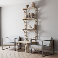 Столик журнальный Конструктор Арт. СЖ -1 в Карталах - kartaly.mebel24.online | фото 6