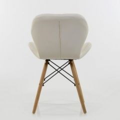 Стул Barneo N-42 Perfecto PU белый в Карталах - kartaly.mebel24.online | фото 4