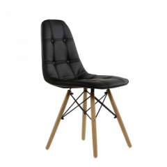 Стул Barneo N-43 Pulsante PU черный в Карталах - kartaly.mebel24.online | фото