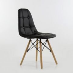 Стул Barneo N-43 Pulsante PU черный в Карталах - kartaly.mebel24.online | фото 2