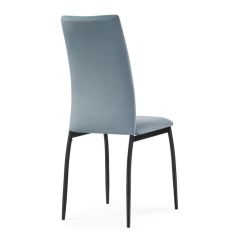 Стул на металлокаркасе Tod light blue / black в Карталах - kartaly.mebel24.online | фото 5