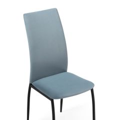 Стул на металлокаркасе Tod light blue / black в Карталах - kartaly.mebel24.online | фото 9