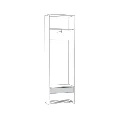 Трувор Шкаф для одежды 13.328.02 в Карталах - kartaly.mebel24.online | фото 2