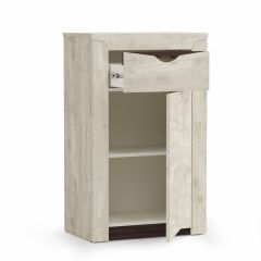 Тумба 33.20 "Лючия" (бетон пайн белый / венге / белый) в Карталах - kartaly.mebel24.online | фото 2