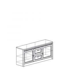 Тумба многоцелевая №191 "Лючия" Дуб оксфорд серый в Карталах - kartaly.mebel24.online | фото 2