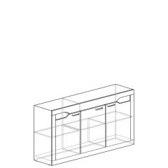 Тумба многоцелевая №307 "Ронда" в Карталах - kartaly.mebel24.online | фото 2