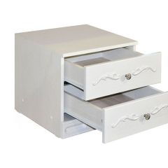 Тумба прикроватная 2 ящика "Мария-Луиза 13" в Карталах - kartaly.mebel24.online | фото 2