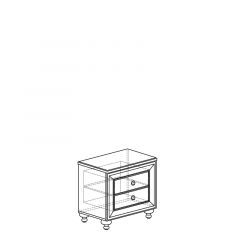 Тумба прикроватная №364 Афины в Карталах - kartaly.mebel24.online | фото 2