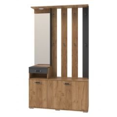 Вешалка с зеркалом НКМ Бостон Секция 7 в Карталах - kartaly.mebel24.online | фото