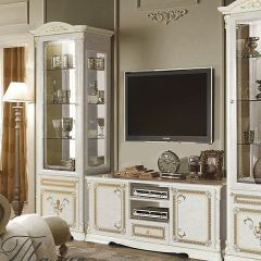 Витрина 1-дверная (11.321) Роза Талия (беж) в Карталах - kartaly.mebel24.online | фото 2