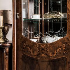 Витрина одностворчатая Илона (караваджо) в Карталах - kartaly.mebel24.online | фото 5
