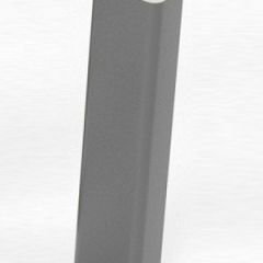 Торцевая заглушка  для цоколя h100 мм (Алюминий, Белый, Черный, Сонома) в Карталах - kartaly.mebel24.online | фото