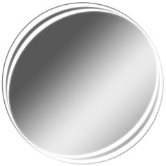 Зеркало Берг 700х700 с подсветкой Домино (GL7055Z) в Карталах - kartaly.mebel24.online | фото 1