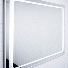 Зеркало Galaxy 120 alum с подсветкой Sansa (SG1010Z) в Карталах - kartaly.mebel24.online | фото 3