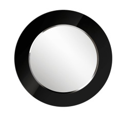 Зеркало круглое черный (РМ/02) в Карталах - kartaly.mebel24.online | фото