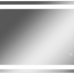Зеркало Прага 800х550 с подсветкой Домино (GL7021Z) в Карталах - kartaly.mebel24.online | фото 1