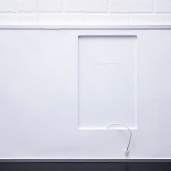 Зеркало Quadro 100 alum (линза) с подсветкой Sansa (SQL1030Z) в Карталах - kartaly.mebel24.online | фото 4