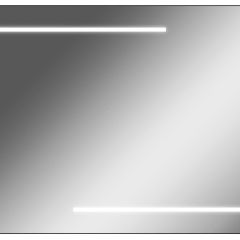 Зеркало Ray 100 black с подсветкой Sansa (SR1035Z) в Карталах - kartaly.mebel24.online | фото