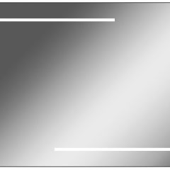 Зеркало Ray 90 black с подсветкой Sansa (SR1036Z) в Карталах - kartaly.mebel24.online | фото
