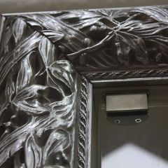 Зеркало Тиффани Premium черная/серебро (ТФСТ-2(П) в Карталах - kartaly.mebel24.online | фото 2