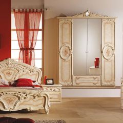Зеркало в раме (01.150) Роза (беж) в Карталах - kartaly.mebel24.online | фото 2