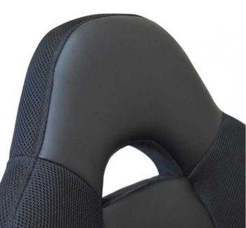 Кресло офисное BRABIX PREMIUM "Ultimate EX-801" хром, плотная двойная сетка Х2, черное/серое, 532918 в Карталах - kartaly.mebel24.online | фото 8