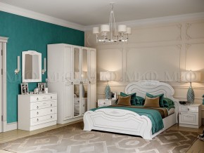 АЛЕКСАНДРИНА Зеркало (Белый глянец холодный/Белый) в Карталах - kartaly.mebel24.online | фото 2