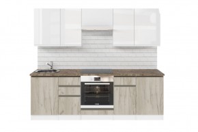 АНТИКА Кухонный гарнитур Базис (2400 мм) в Карталах - kartaly.mebel24.online | фото 3