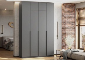 Антресоль 1600 «ШК-5» Графит серый в Карталах - kartaly.mebel24.online | фото 4