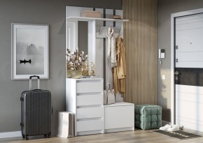 АЙДЕН ВШ06-1100 Прихожая (белый) в Карталах - kartaly.mebel24.online | фото