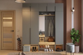 БАСКО Прихожая К7 (графит) в Карталах - kartaly.mebel24.online | фото 15